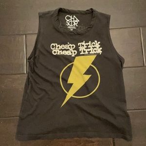 CHASER CHEAP TRICK TANK TOP. SIZE MEDIUM.